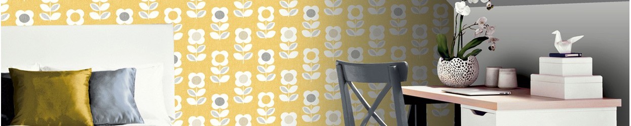 Papel Pintado Retro House disponible | Papelpintadoonline