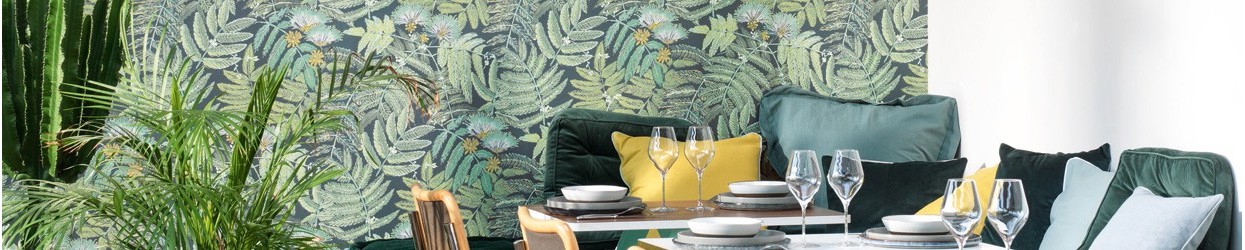 Papel pintado Naturaleza Botánica de Casadeco | Papelpintadoonline