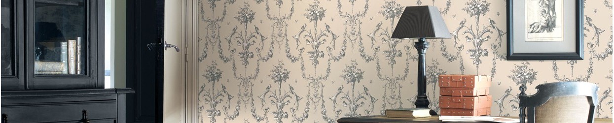 Papel de parede Les Belles Toiles de Jouy