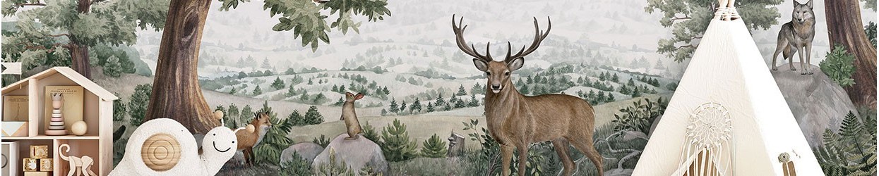 Murals infantils Kikki Belle & Oliver Robins