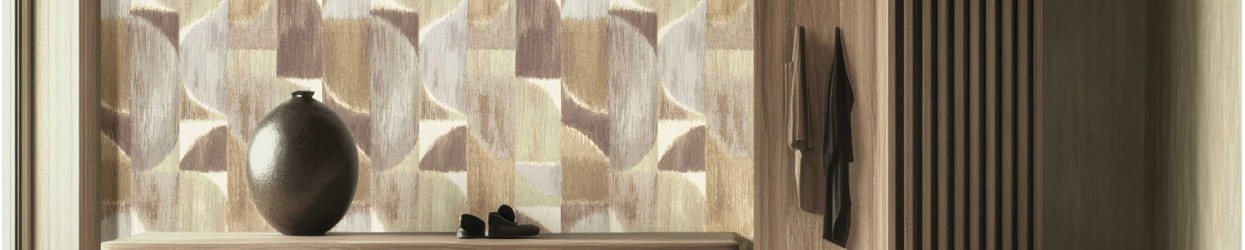 Papel Pintado Sintesi de Parato - Geometría y Texturas Modernas en Papelpintadoonline.com