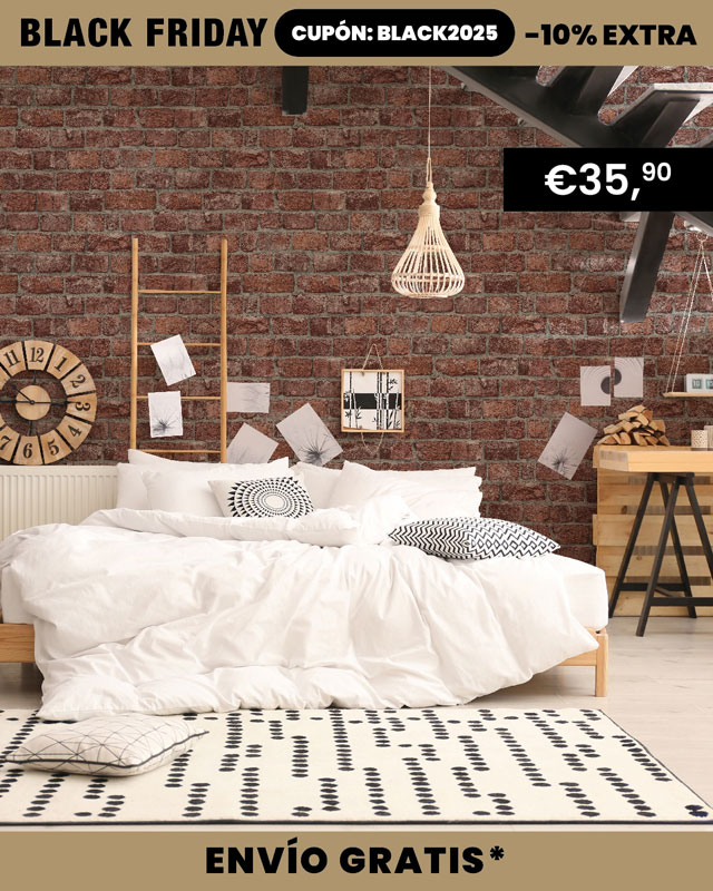 Papel pintado ladrillo 