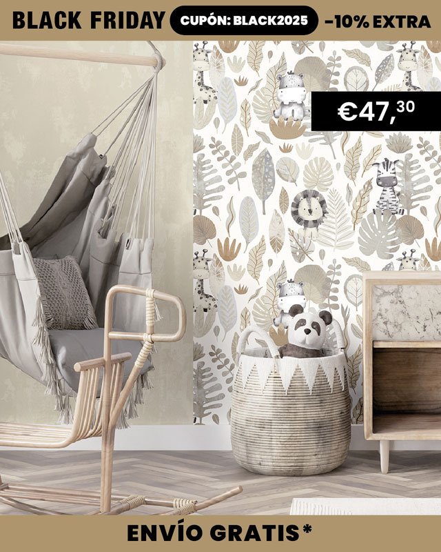 Papel pintado infantil oferta