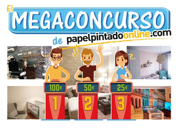 Papel pintado online Megaconcurso 2020