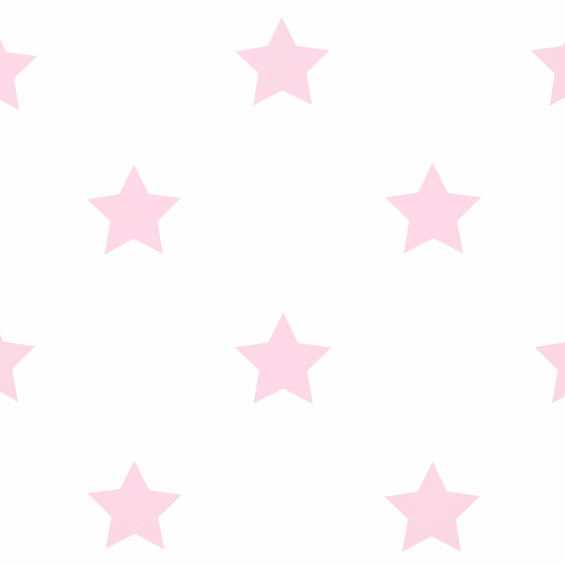 papel pintado estrellas rosas 934