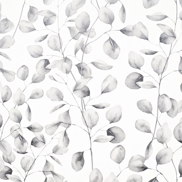papel pintado hojas de planta plateadas