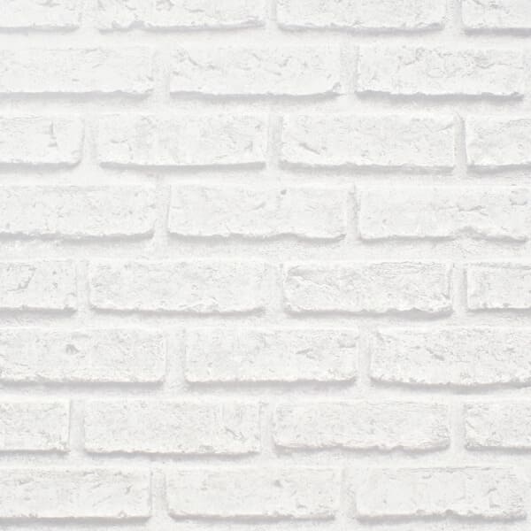 papel de parede de tijolo branco industrial