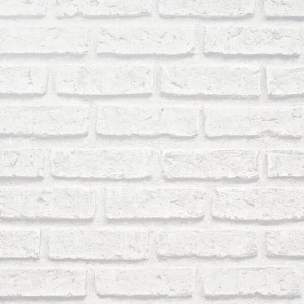 papel de parede de tijolo branco industrial