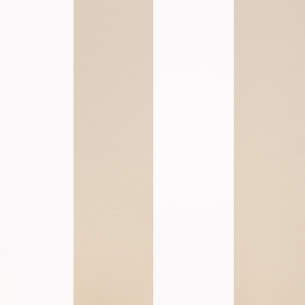 Papel de parede com riscas cor bege e branco